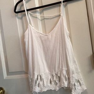 Volcom white tank top